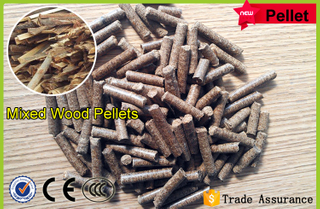 Gemischte Holzpellets