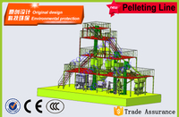 Pelletanlage mit 10 Tonnen Futter pro Stunde