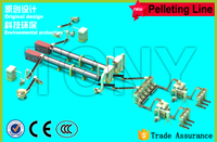 8-12T/H Strohballen-Pelletlinie